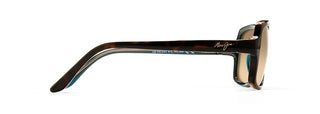 Maui Jim Cloud Break Sunglasses in BROWN - Side View