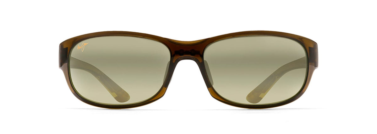 Maui Jim Twin Falls sunglasses in Olive Fade, front view