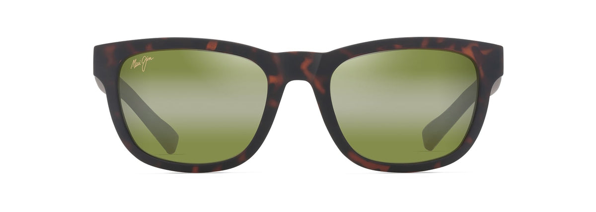 Maui Jim Kapi'i sunglasses in Matte Dark Havana, front view