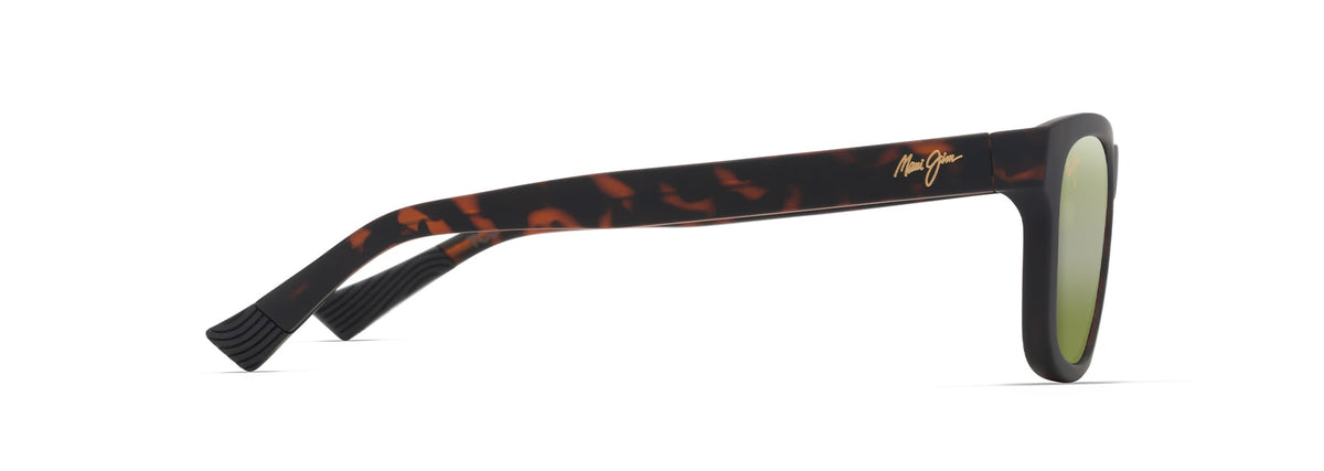 Maui Jim Kapi'i sunglasses in Matte Dark Havana, side view