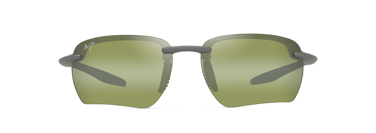 Maui Jim Hookipa Ultra G sunglasses in Matte Metal Grey, front view