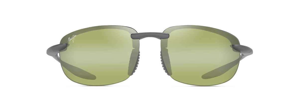 Maui Jim Hookipa Ultra sunglasses in Matte Metal Grey, front view