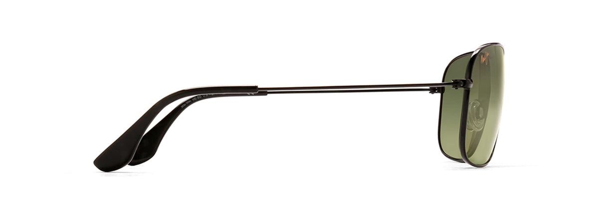Maui Jim Wiki Wiki sunglasses in Gloss Black, side view