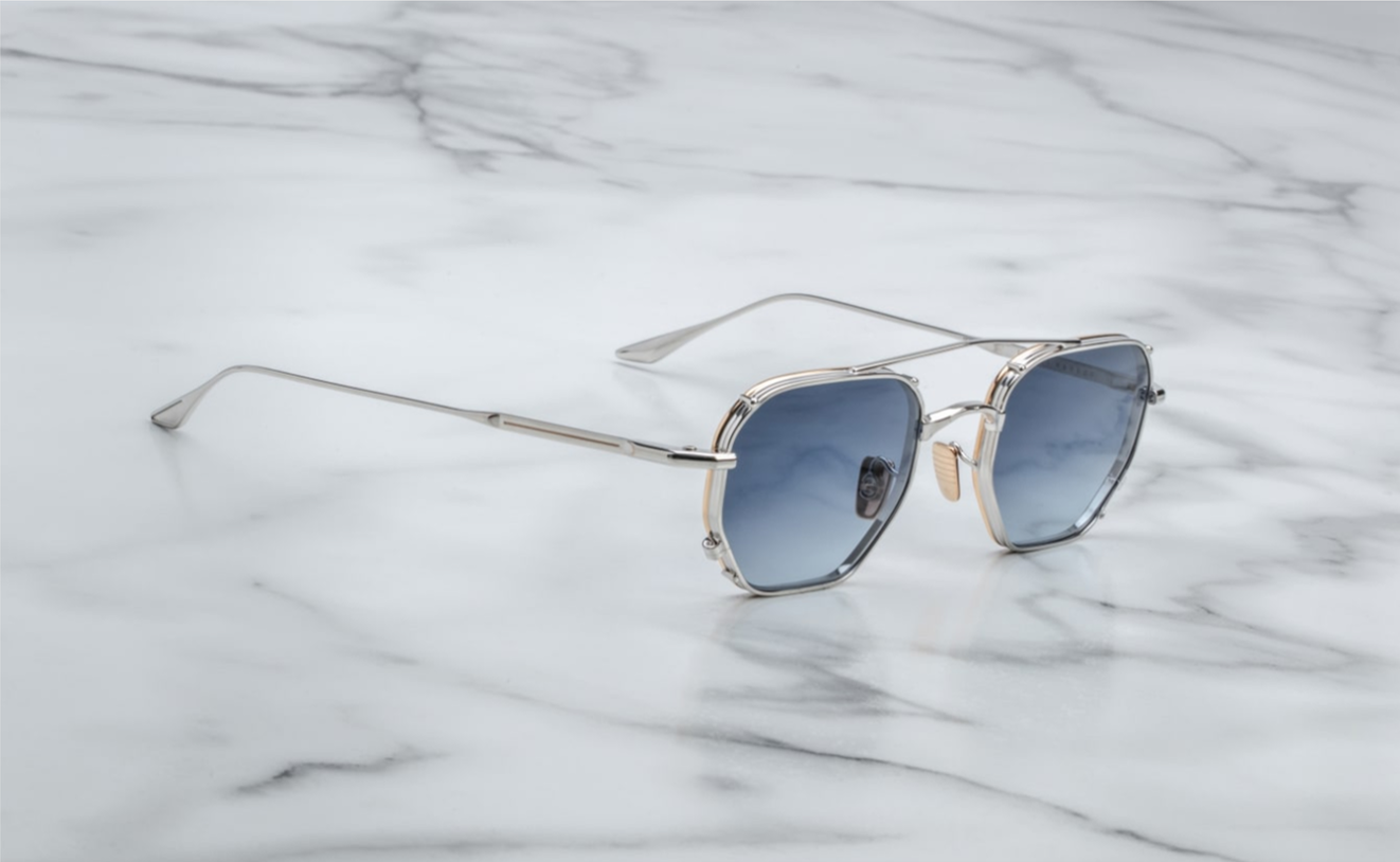 Marbot Jacques Marie Mage Aviator Gold Sunglasses