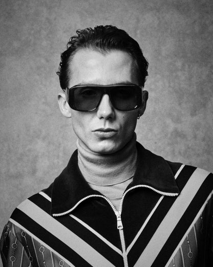 Jacques Marie Mage Alfie Sunglasses Shadow JMMOSW-26 Model