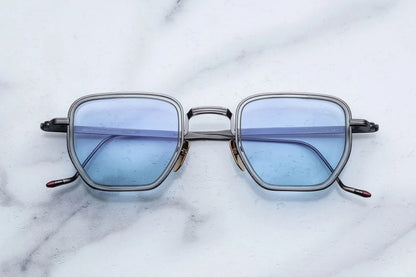 Jacques Marie Mage Atkins Sunglasses Antique Silver JMMTK-2H Front