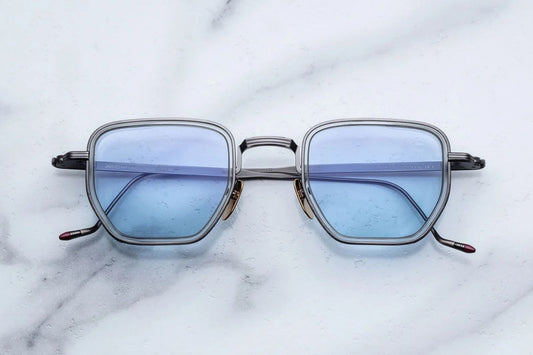 Jacques Marie Mage Atkins Sunglasses Antique Silver JMMTK-2H Front