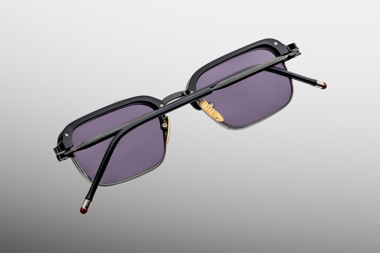 Jacques Marie Mage Comanche Sunglasses Corbeau JMMCM-19J Detail