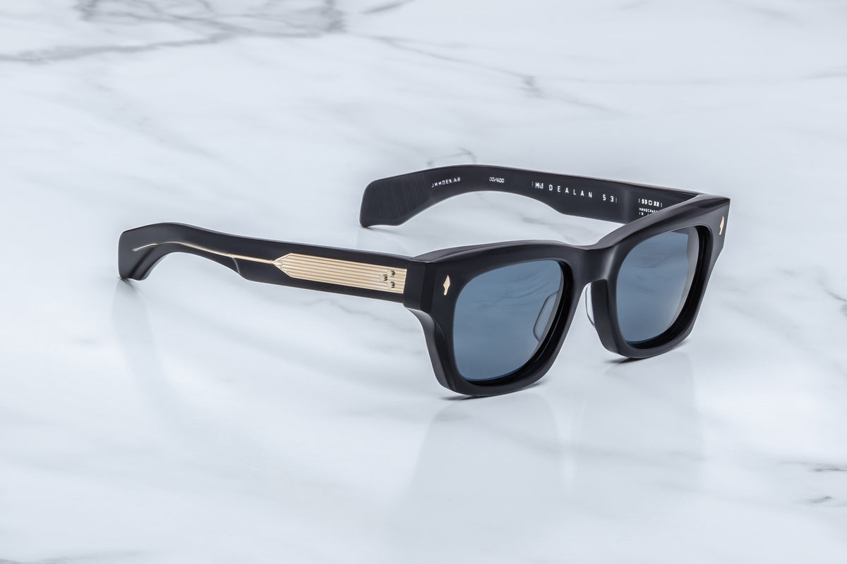Jacques Marie Mage Dealan 53 Sunglasses Lacquer JMMDEX-A8 Side