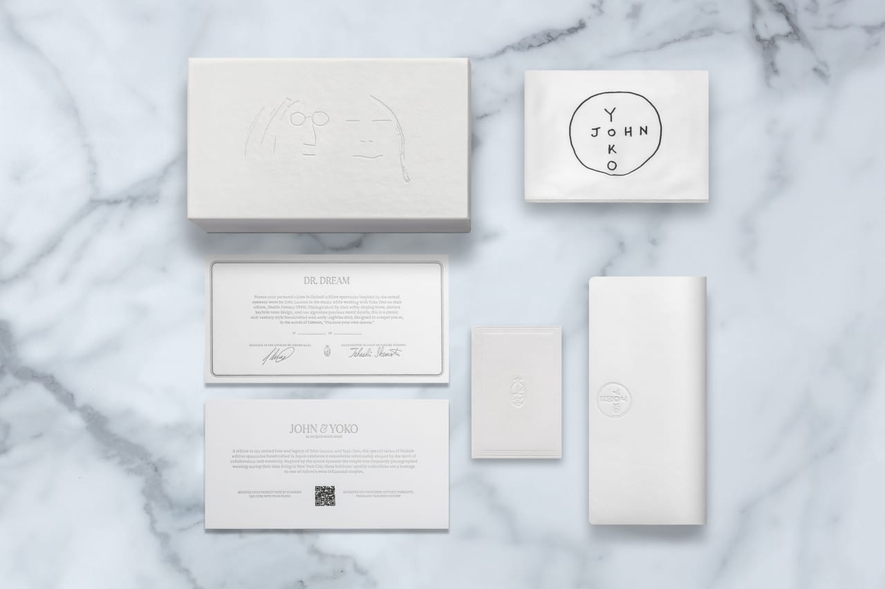 Jacques Marie Mage Dr Dream John and Yoko Packaging Case and Accessories