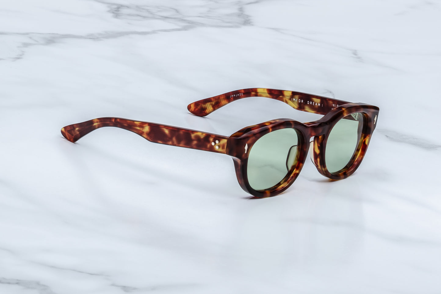 Jacques Marie Mage Dr Dream John and Yoko Sunglasses Baltic JMMJH-2Q Profile