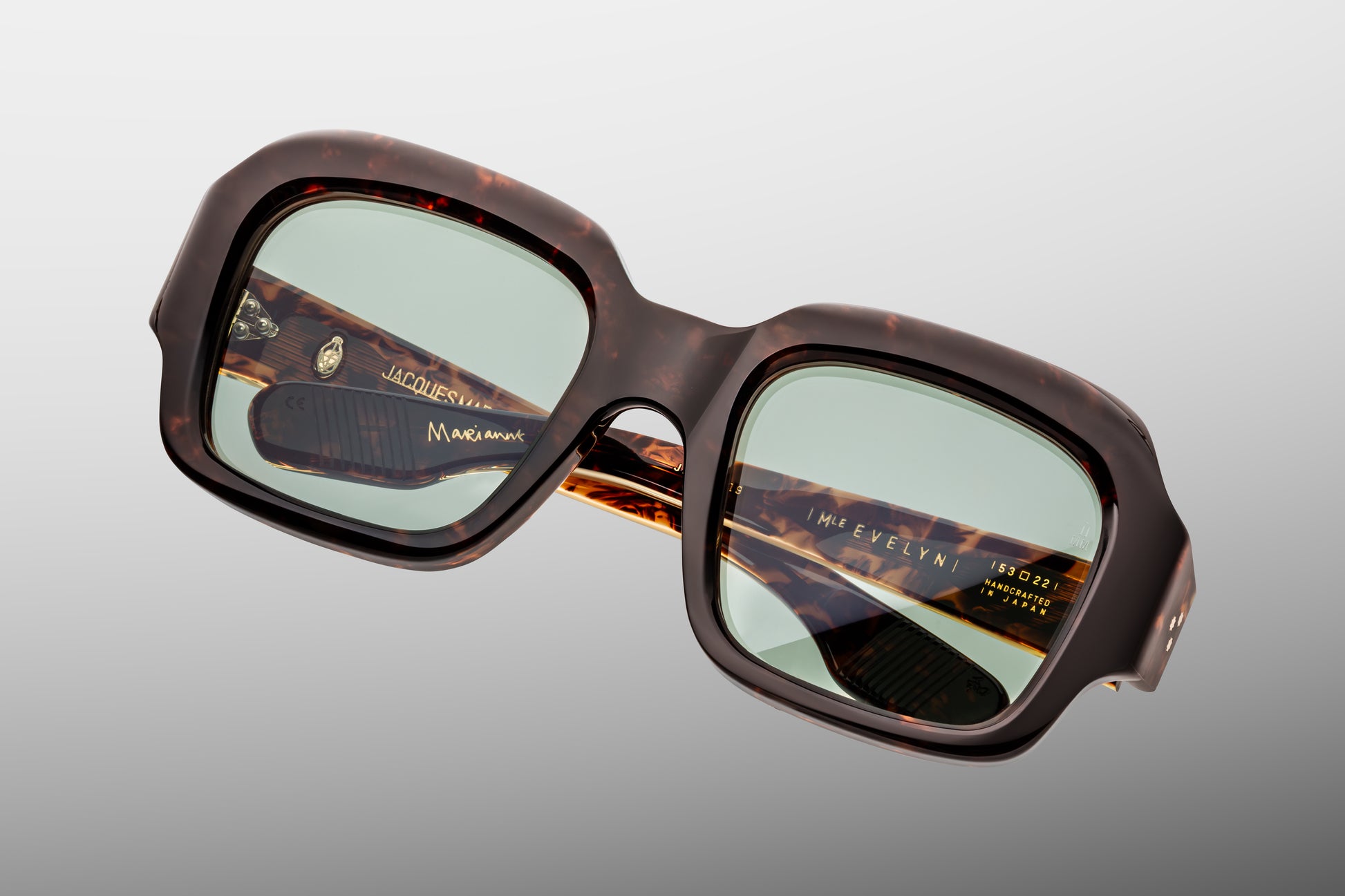 Jacques Marie Mage Evelyn Marianne Faithfull Sunglasses Yesterday JMMMF-H19 Detail
