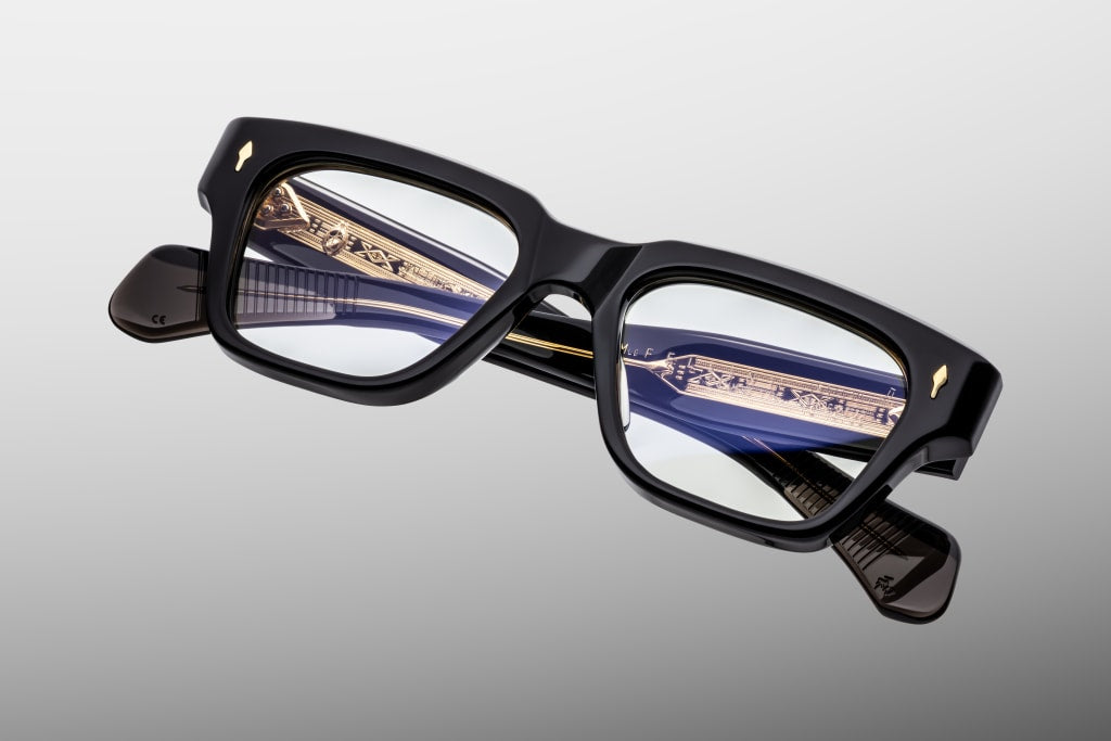 Jacques Marie Mage Fellini Eyeglasses Venom JMMFERX-18V Detail