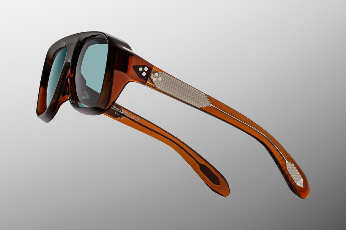 Jacques Marie Mage Getaway Sunglasses Hickory JMMIJC-1D Detail
