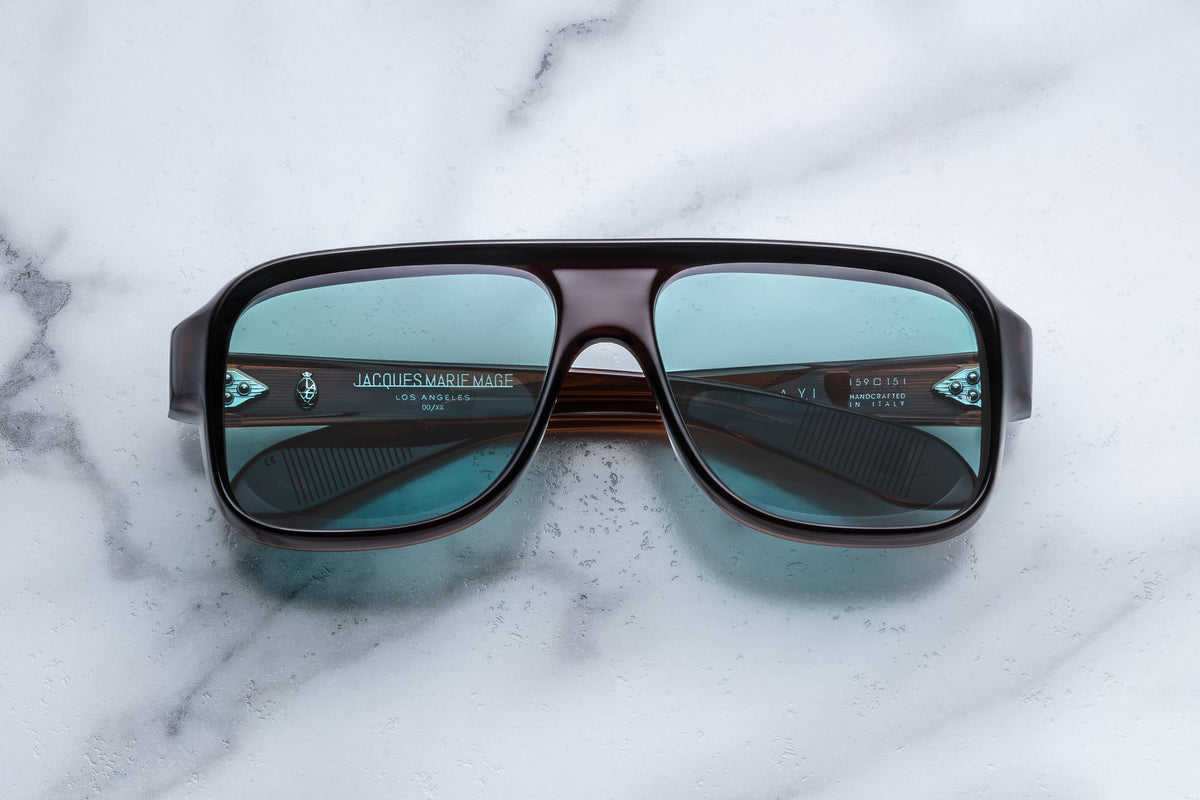 Jacques Marie Mage Getaway Sunglasses Hickory JMMIJC-1D Front