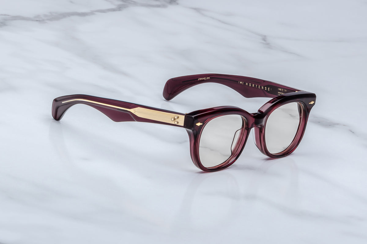 Jacques Marie Mage Hortense Eyeglasses Amarena JMMHQRX-18M Profile