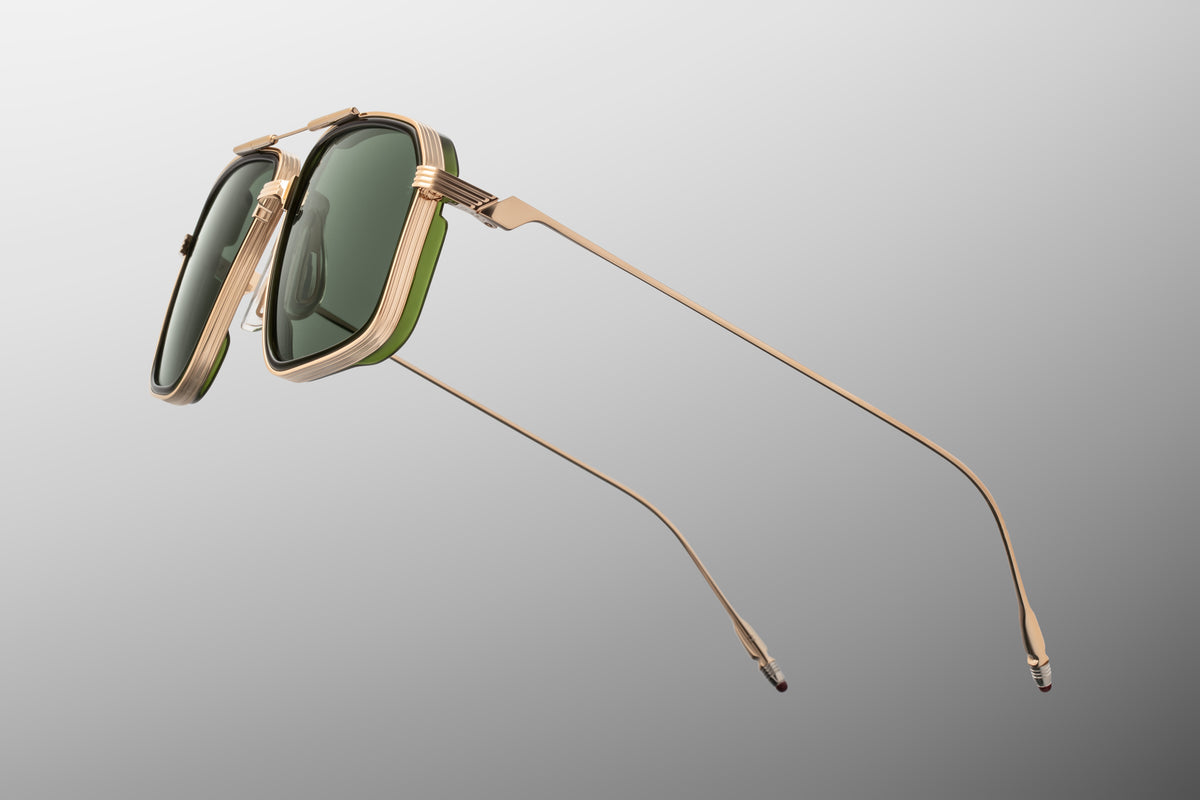 Jacques Marie Mage Jagger 2 0 Sunglasses Cypress JMMJGE-L6 Detail