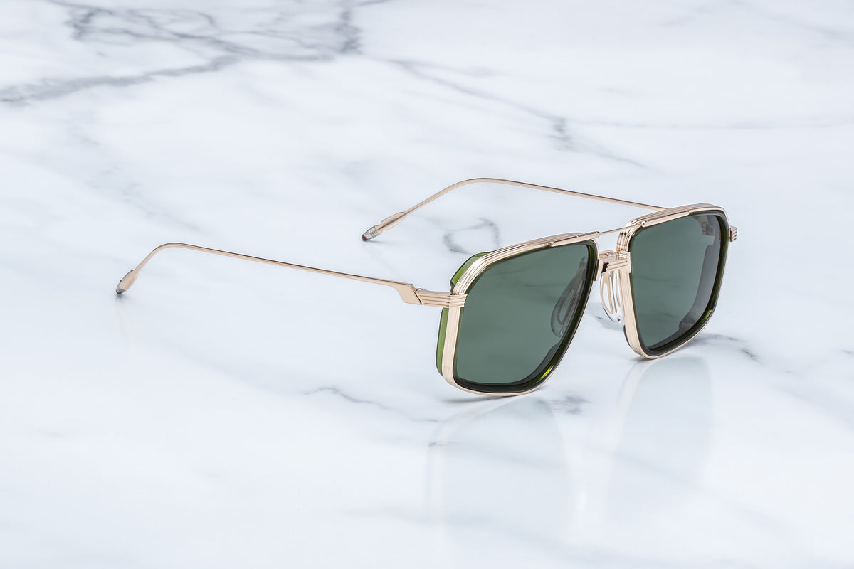 Jacques Marie Mage Jagger 2 0 Sunglasses Cypress JMMJGE-L6 Side