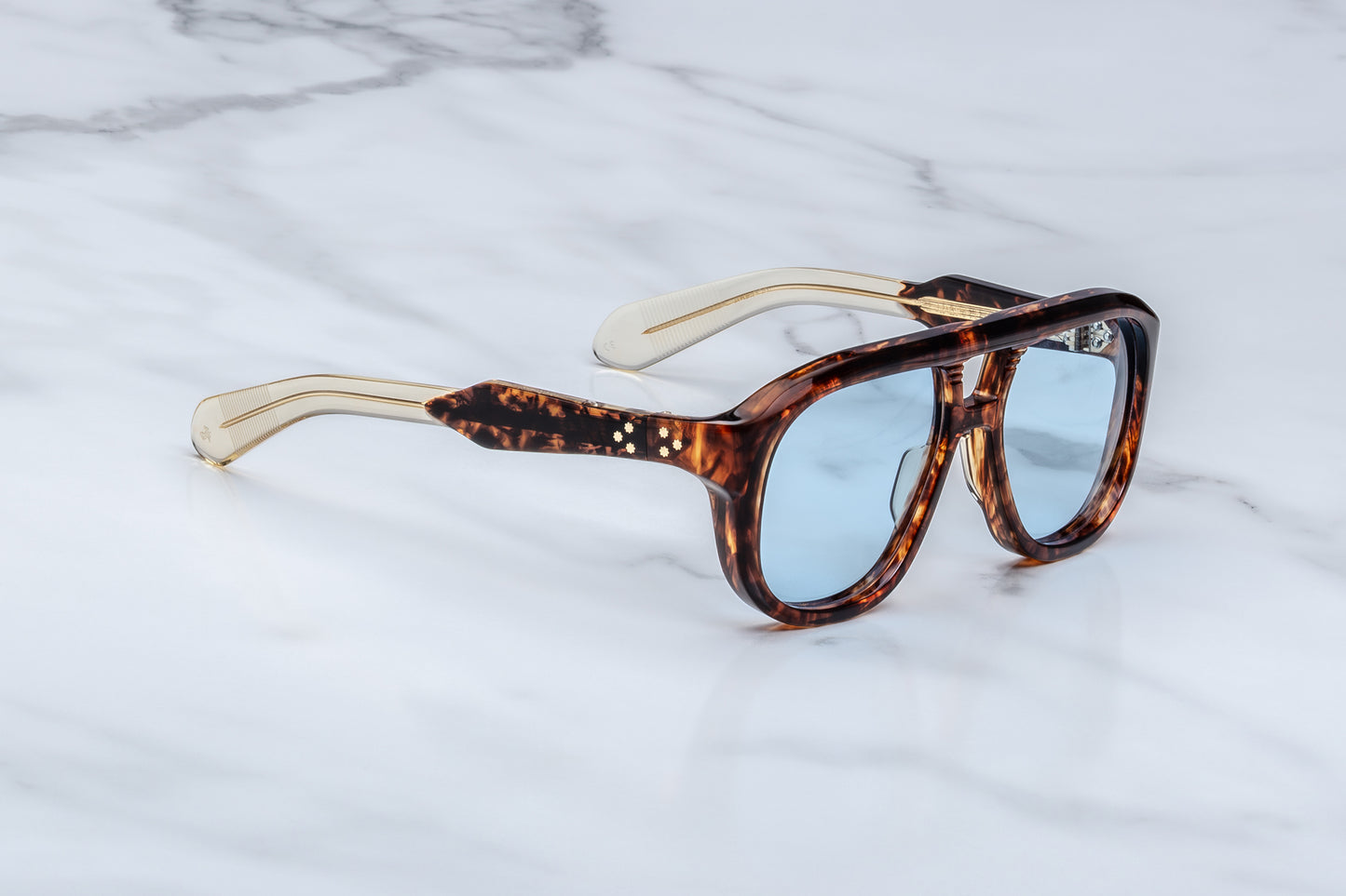 Jacques Marie Mage Jasper Sunglasses Argyle JMMYA-5C Profile