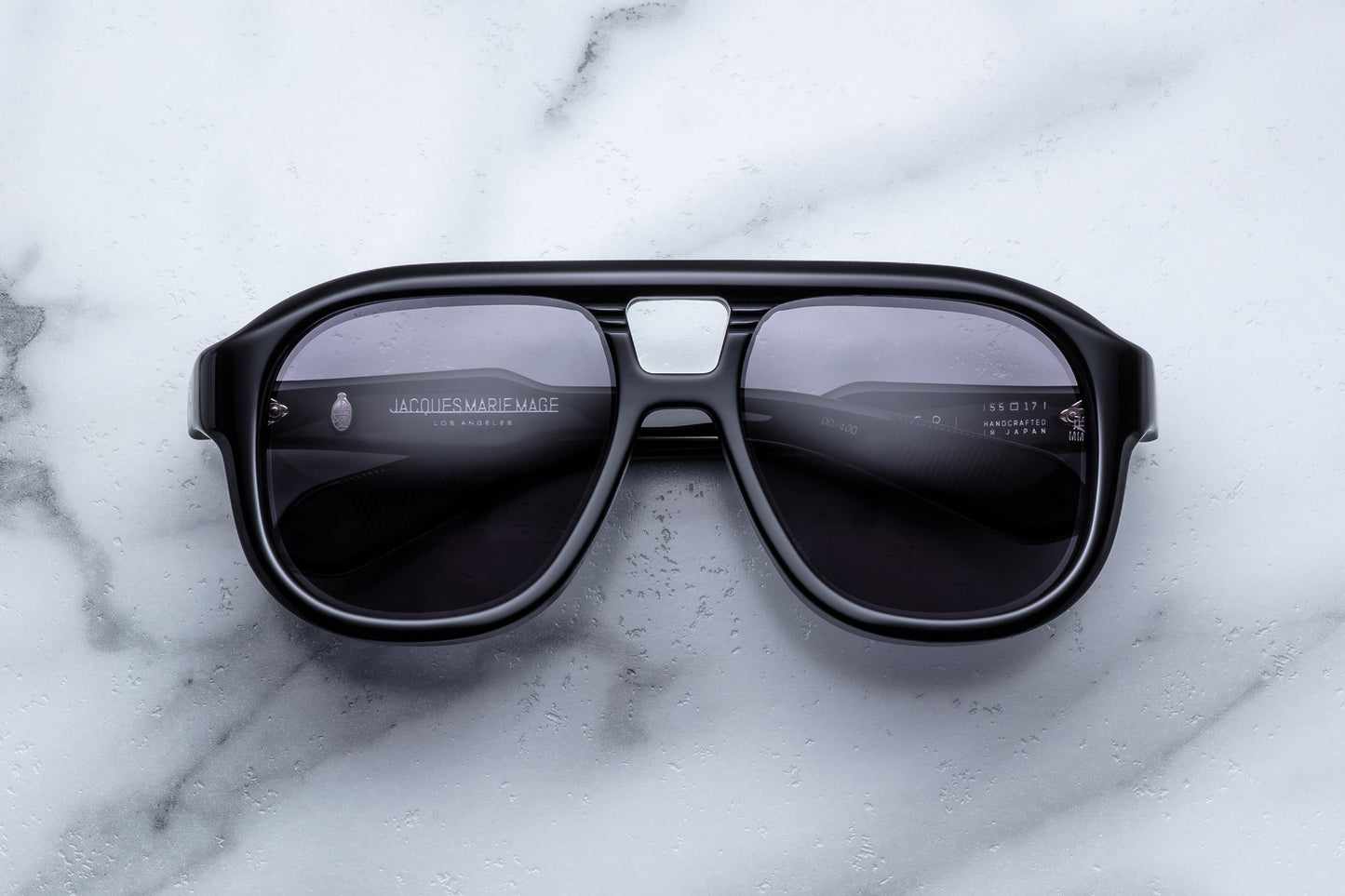 Jacques Marie Mage Jasper Sunglasses Raven JMMYA-58 Front