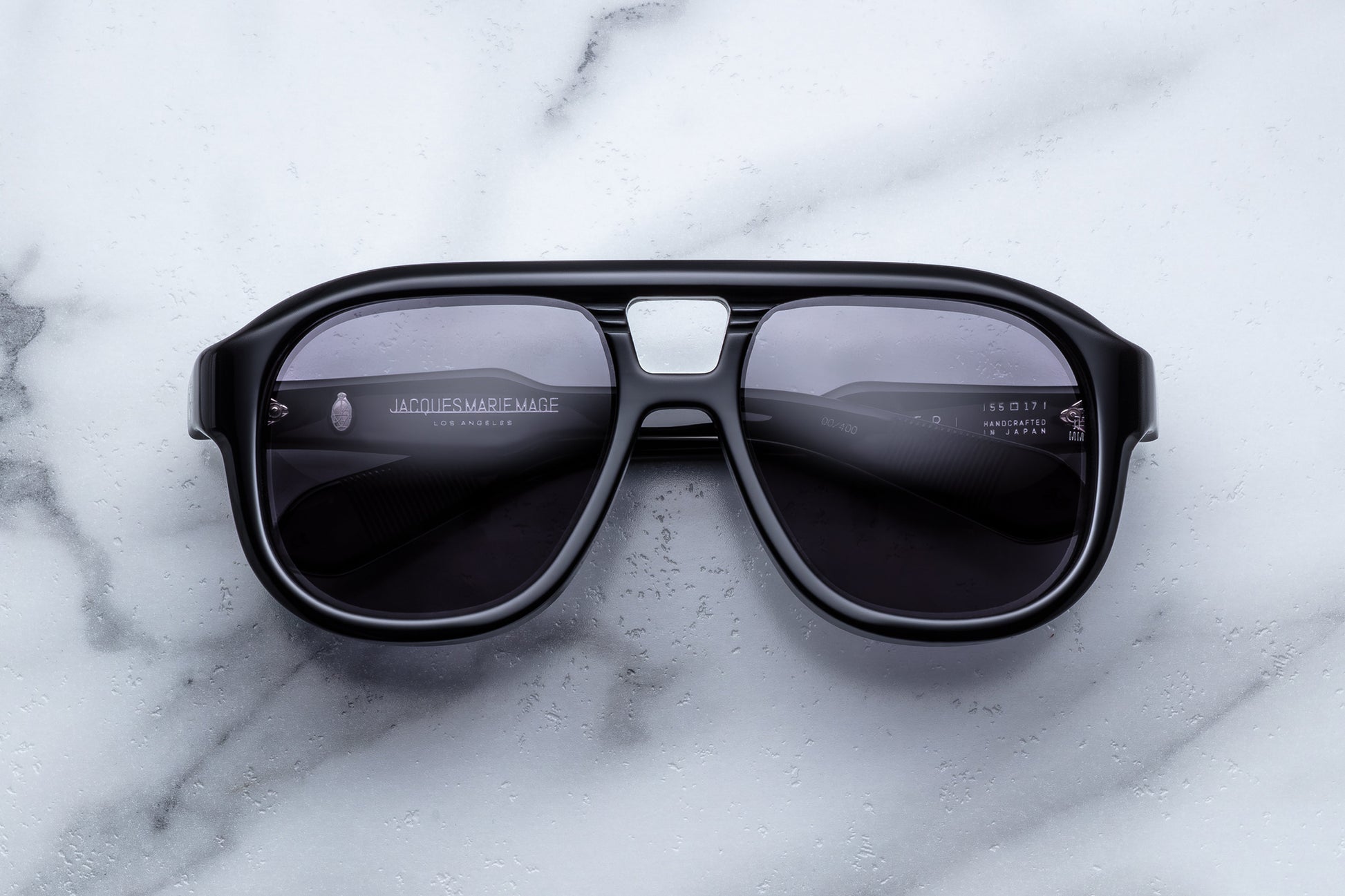 Jacques Marie Mage Jasper Sunglasses Raven JMMYA-58 Front