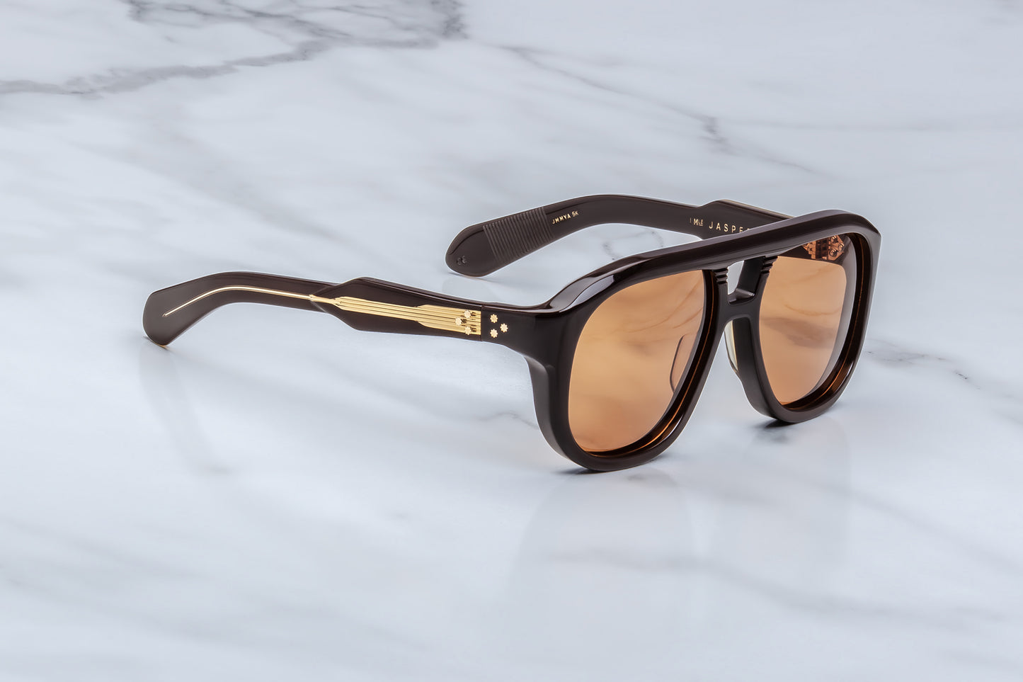 Jacques Marie Mage Jasper Sunglasses Walnut JMMYA-5K Profile