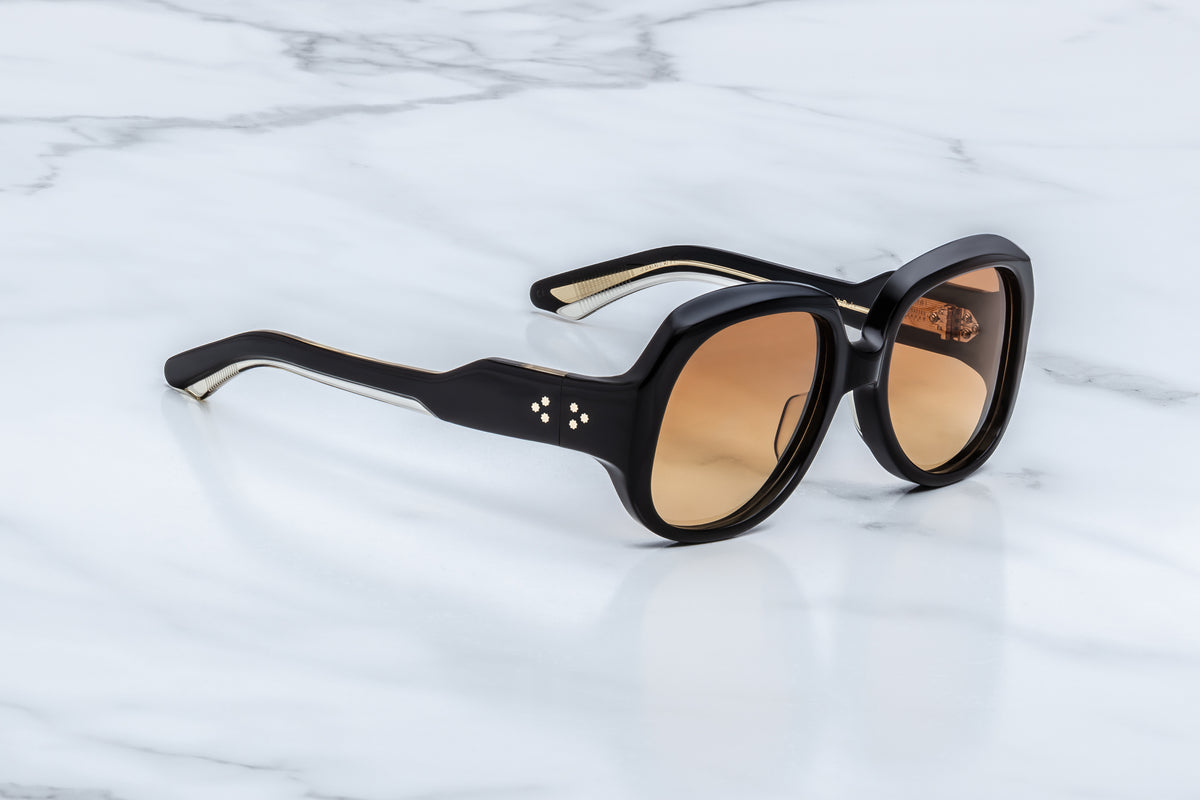Jacques Marie Mage John and Yoko Ocean Child Sunglasses Beluga JMMYK-7T Profile