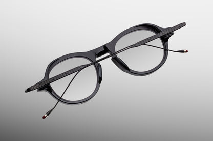 Jacques Marie Mage Kline Rx Eyeglasses Midnight JMMLEORX-35 Detail