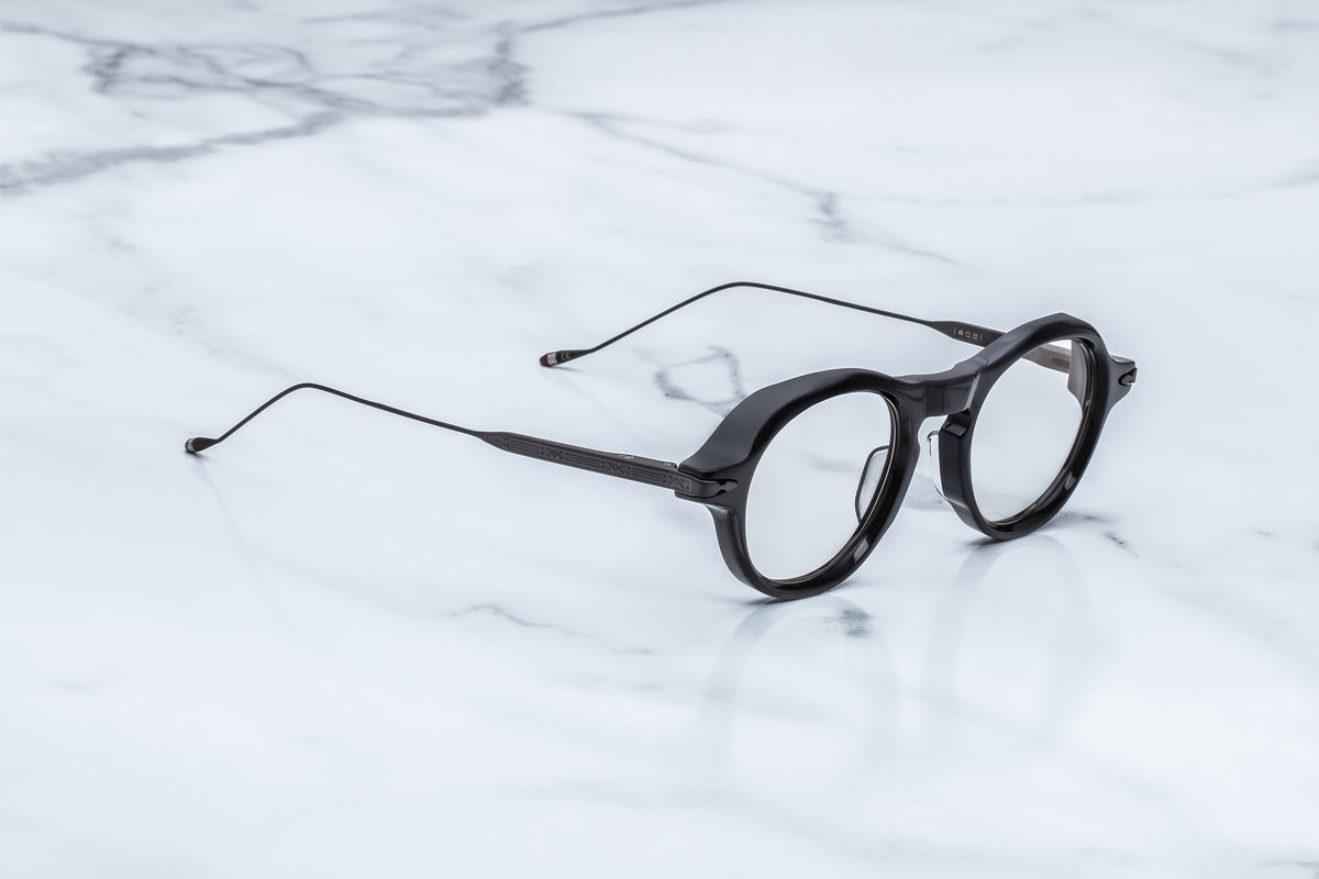 Jacques Marie Mage Kline Rx Eyeglasses Midnight JMMLEORX-35 Side