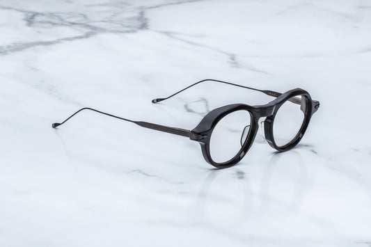 Jacques Marie Mage Kline Rx Eyeglasses Midnight JMMLEORX-35 Side