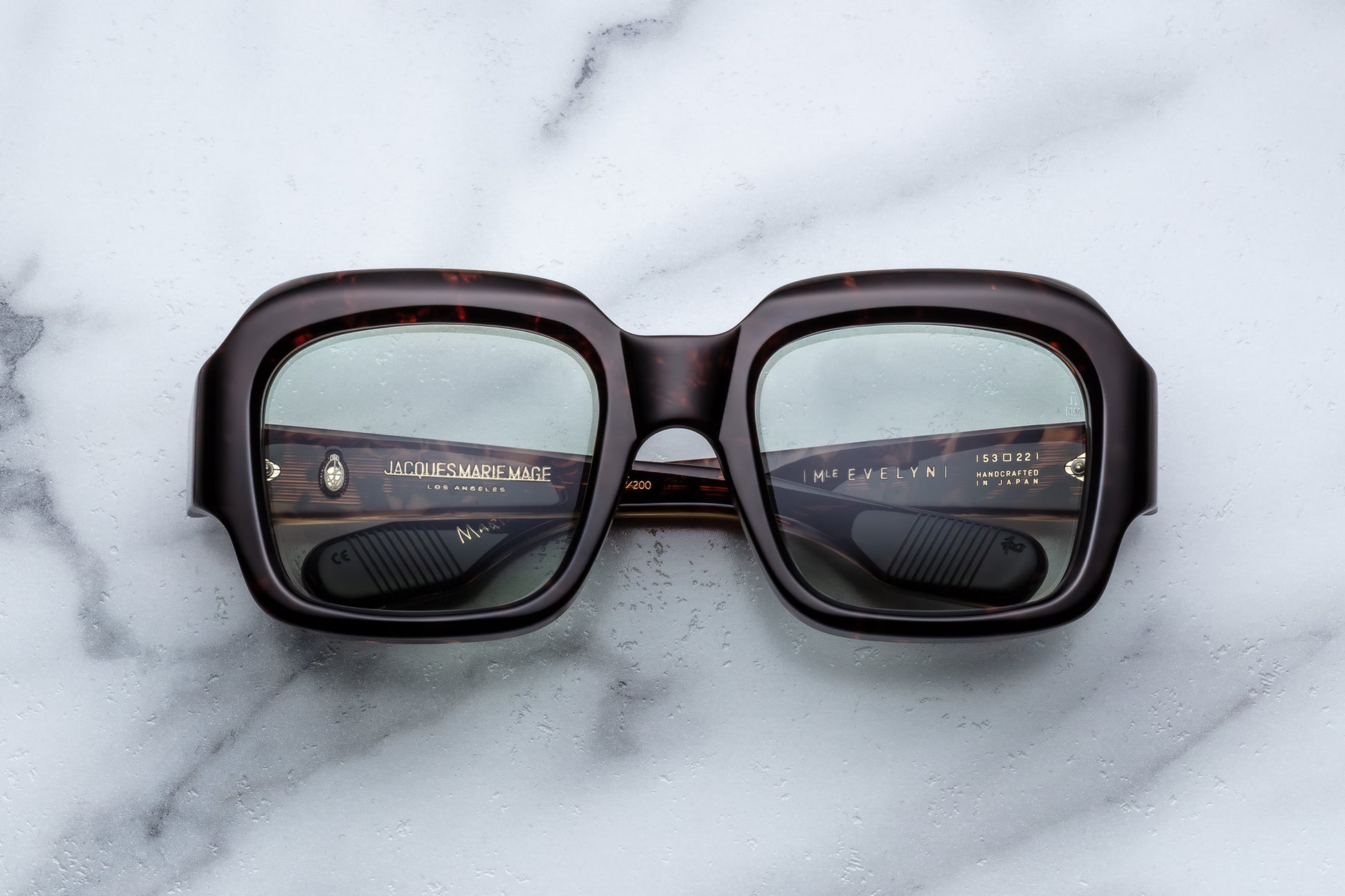 Jacques Marie Mage Evelyn Marianne Faithfull Sunglasses Yesterday JMMMF-H19 Front