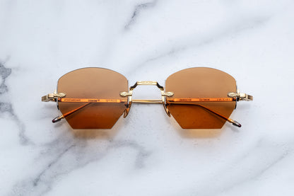 Jacques Marie Mage Oatman Sunglasses Suntan JMMOA-10F Front