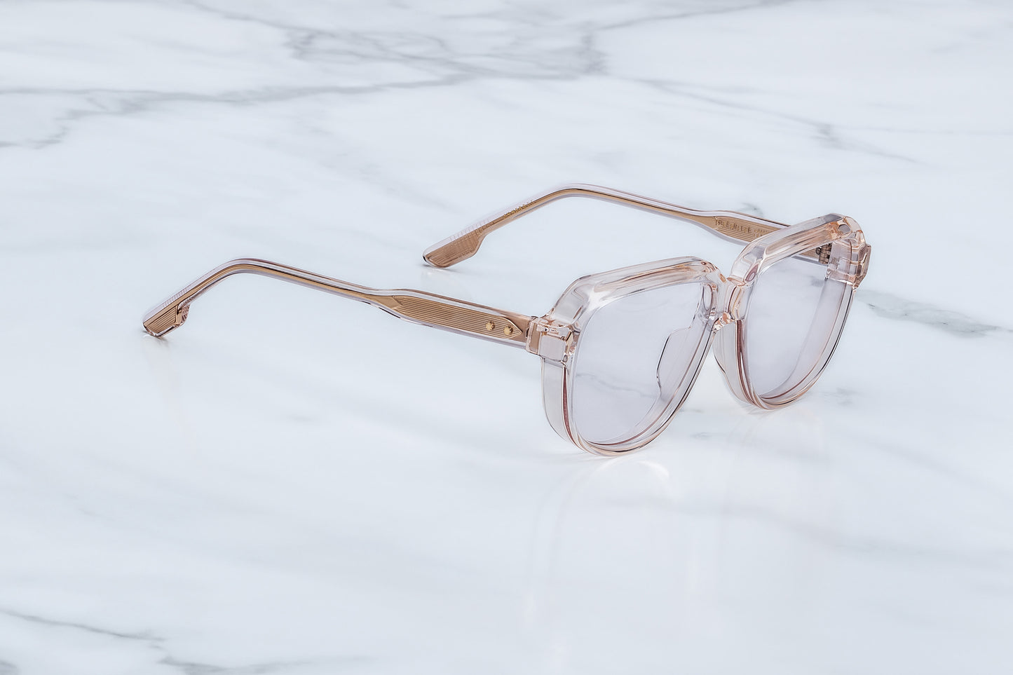 Jacques Marie Mage Perle Rx Eyeglasses Cameo JMMSRDRX-5E Side