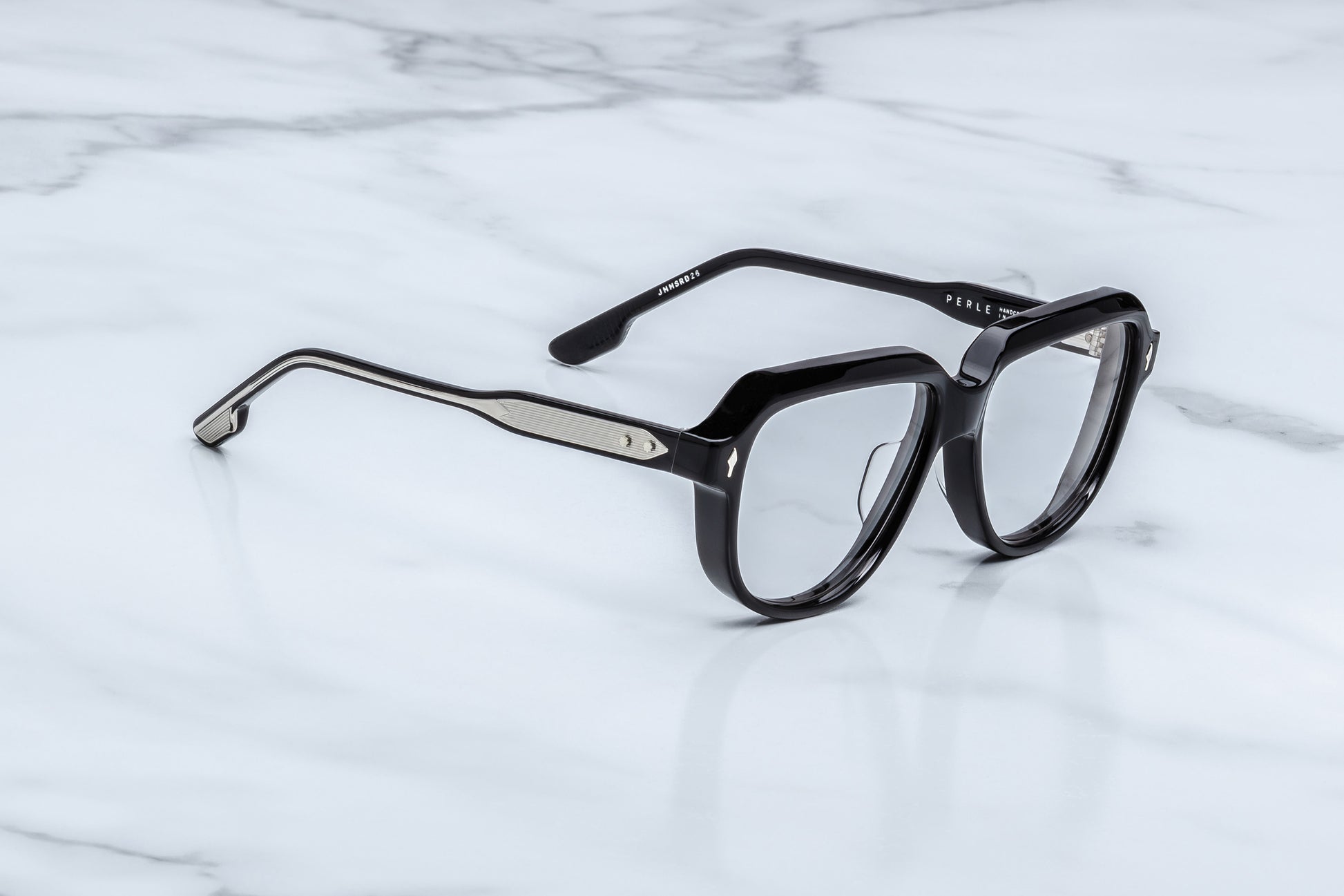 Jacques Marie Mage Perle Rx Eyeglasses Shadow JMMSRDRX-26 Side