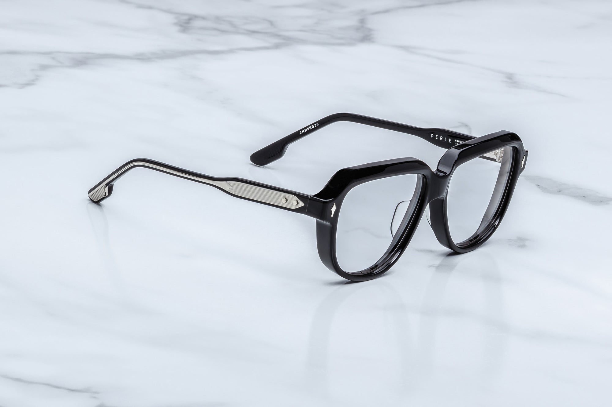 Jacques Marie Mage Perle Rx Eyeglasses Shadow JMMSRDRX-26 Side