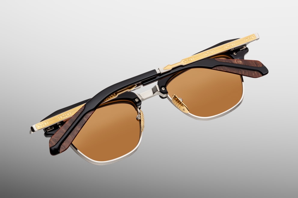 Jacques Marie Mage Sartre Sunglasses Noir X JMMTQ-10A Detail