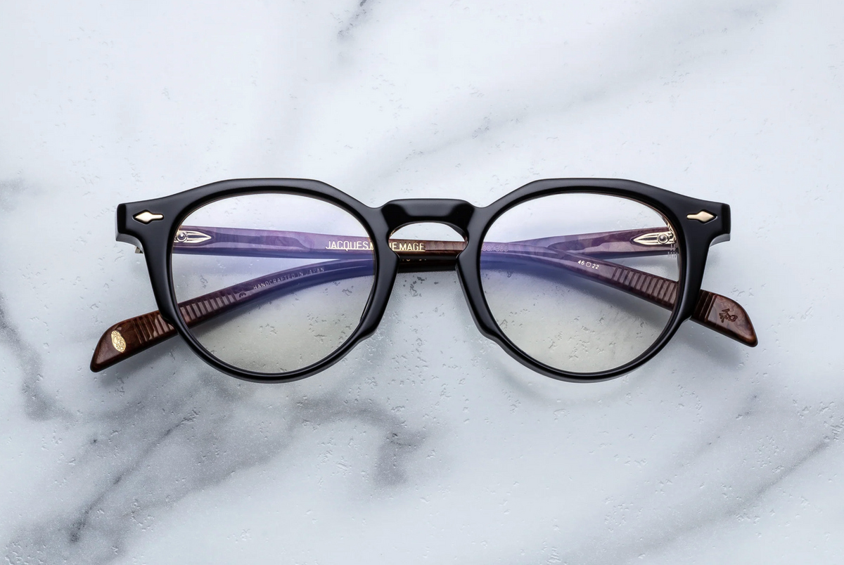 Jacques Marie Mage Sheridan Eyeglasses Noir X JMMSRRX-10A Front