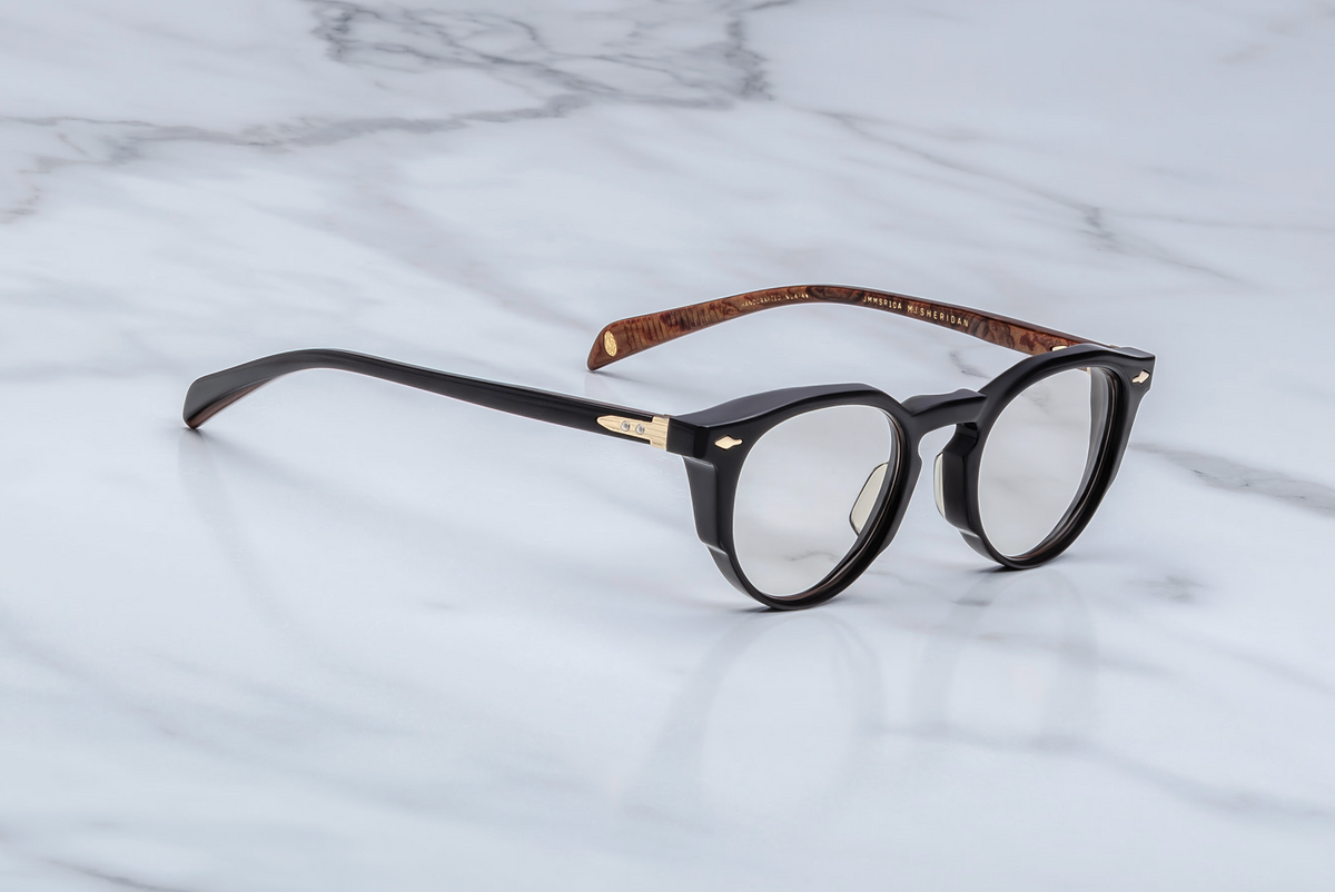 Jacques Marie Mage Sheridan Eyeglasses Noir X JMMSRRX-10A Side