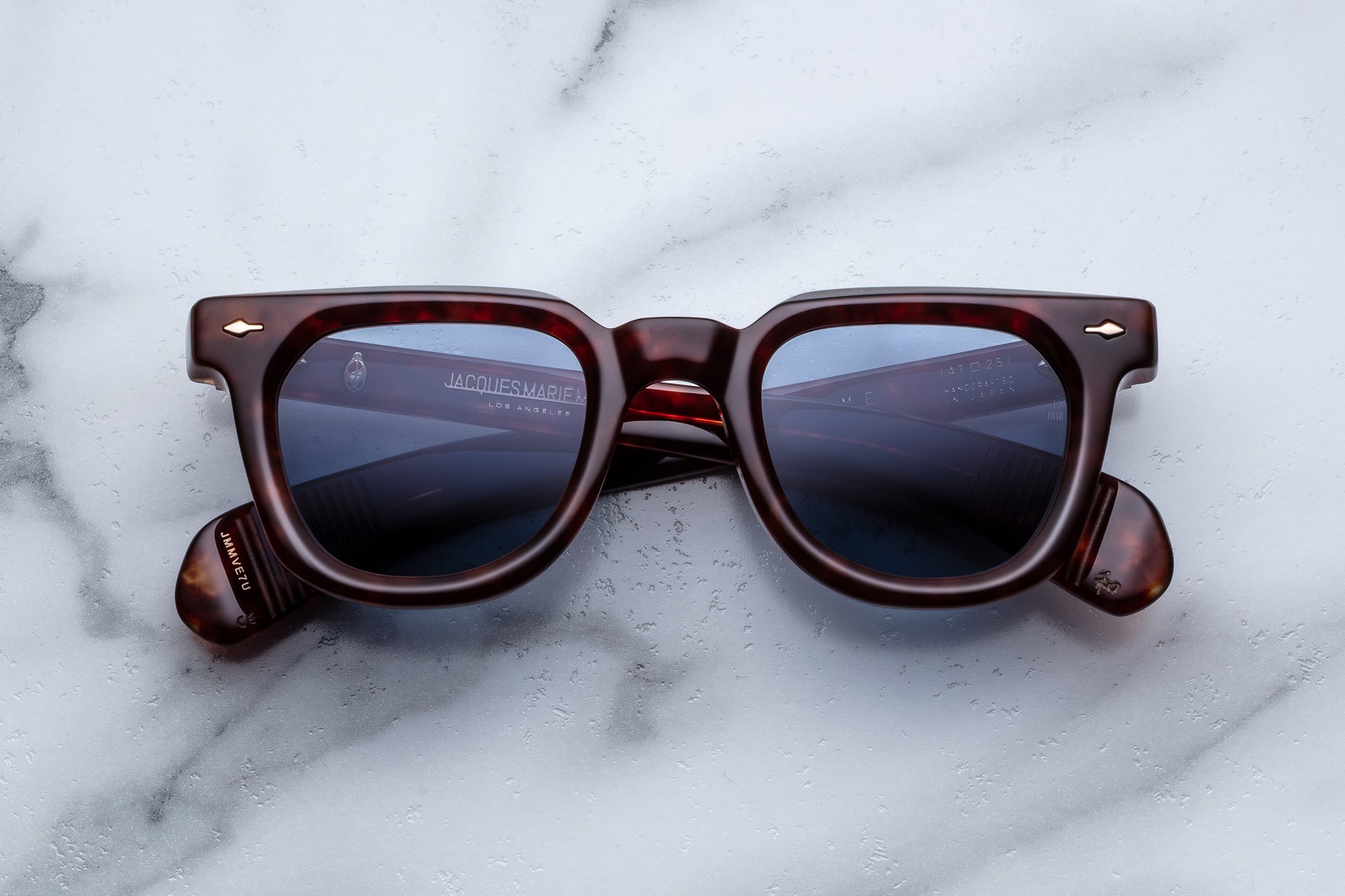 Jacques Marie Mage Vendome Sunglasses Breccia JMMVE-7U Front at Gazal Eyecare Roswell Atlanta