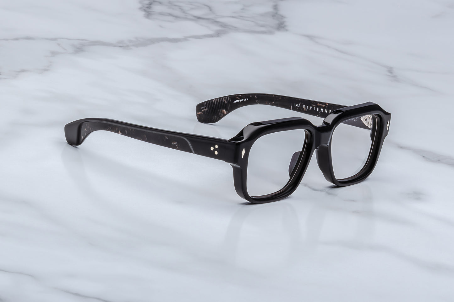 Jacques Marie Mage Vivienne Eyeglasses Willow JMMVQRX-18K Profile