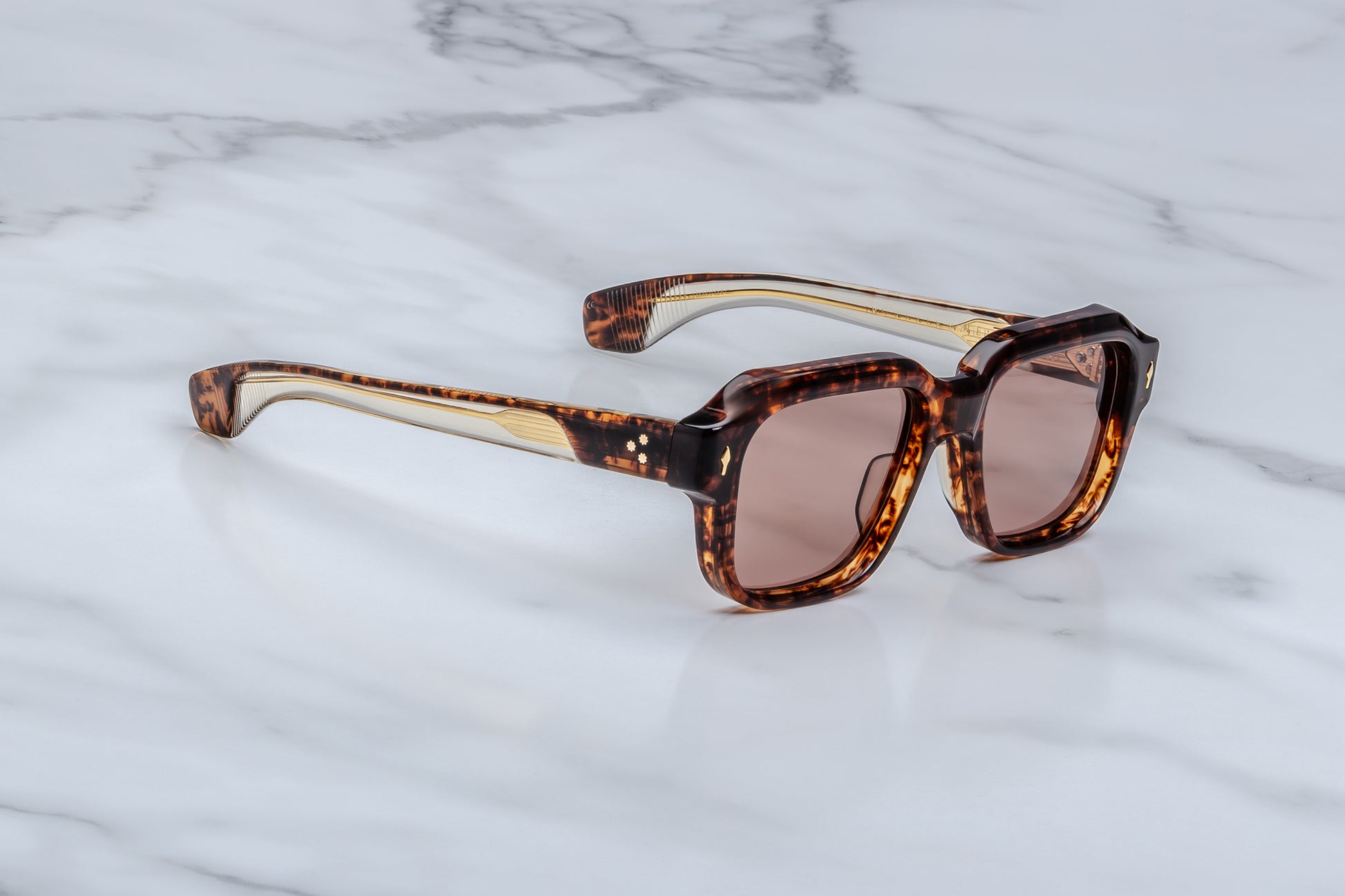 Jacques Marie Mage Vivienne Sunglasses Argyle JMMVQ-5C Profile