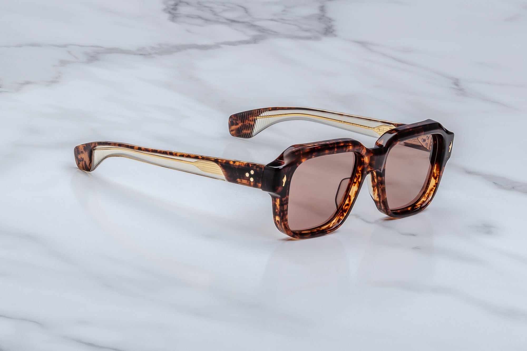 Jacques Marie Mage Vivienne Sunglasses Argyle JMMVQ-5C Profile