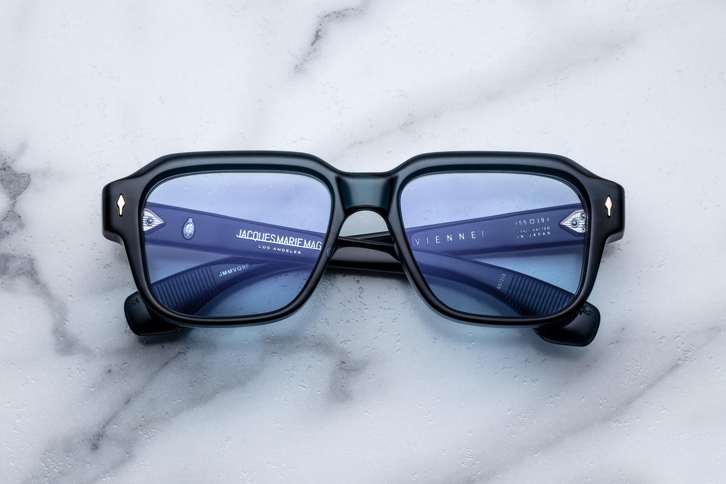 Jacques Marie Mage Vivienne Sunglasses Indigo JMMVQ-9F Front