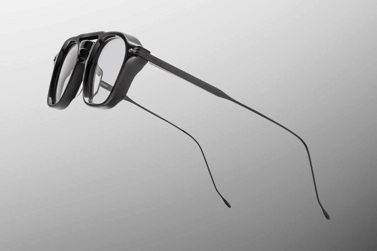 Jacques Marie Mage Zephirin Mx Rx Eyeglasses Midnight JMMTXURX-35 Detail
