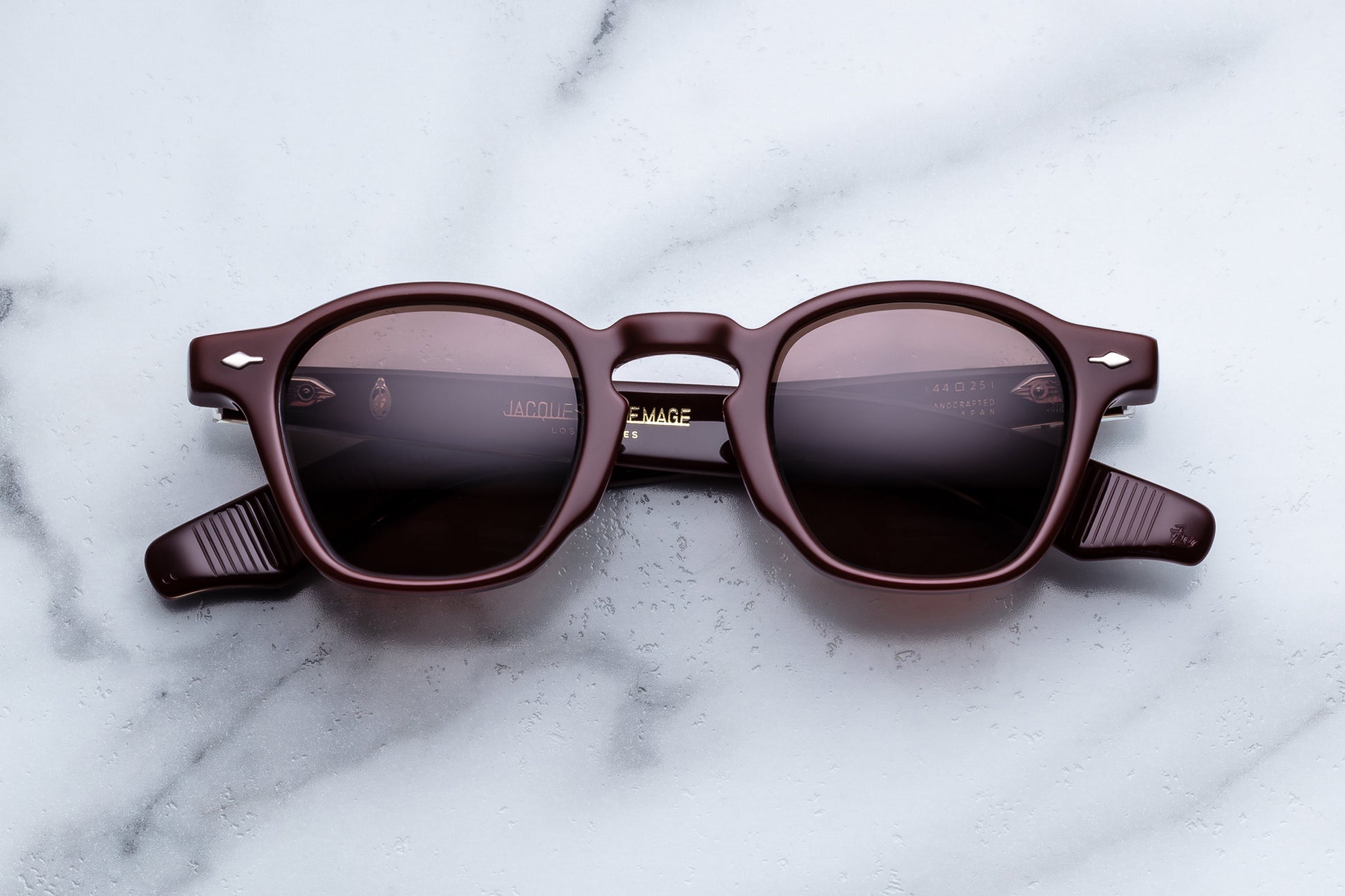 Jacques Marie Mage Zephirin Sunglasses Bordeaux Empire JMMZP-R7 Front