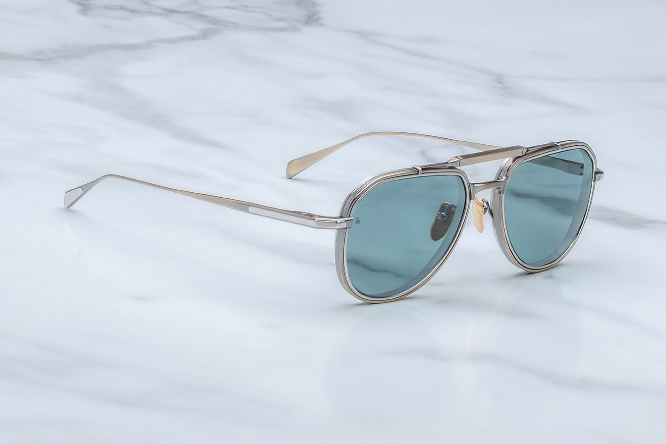 Jacques Marie Mage 755M Yellowstone Forever VI Sunglasses Commander Blue Star Spring Profile