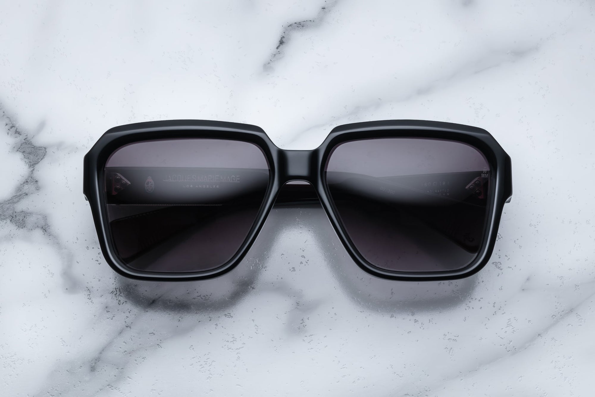 Jacques Marie Mage Alfred Sunglasses Bloodstone JMMFR-6P Front