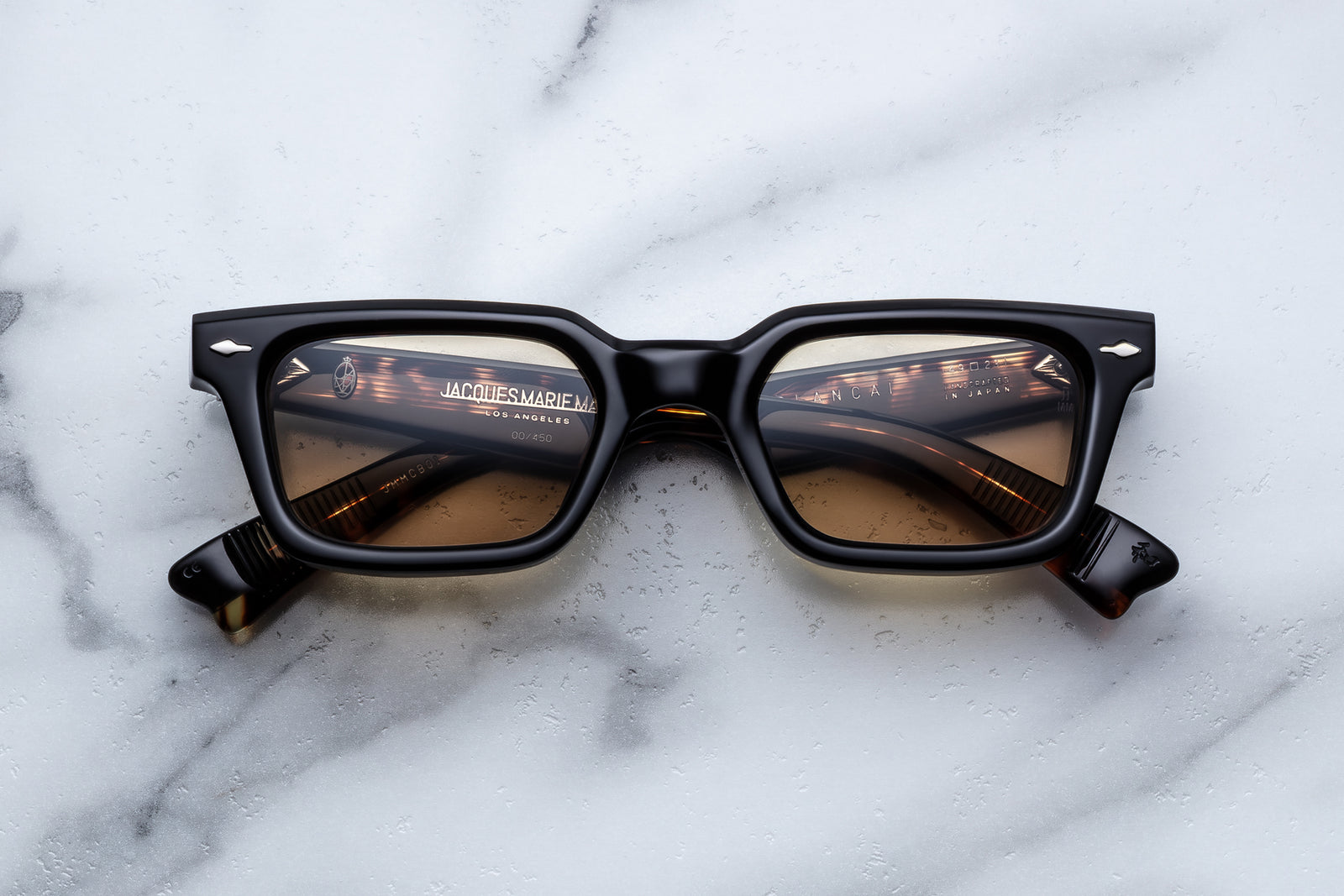 Jacques Marie Mage Casablanca Sunglasses Noir JMMCB-01 Front