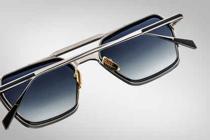 Jacques Marie Mage Commodore Sunglasses Pacific JMMCMD-P3 Detail