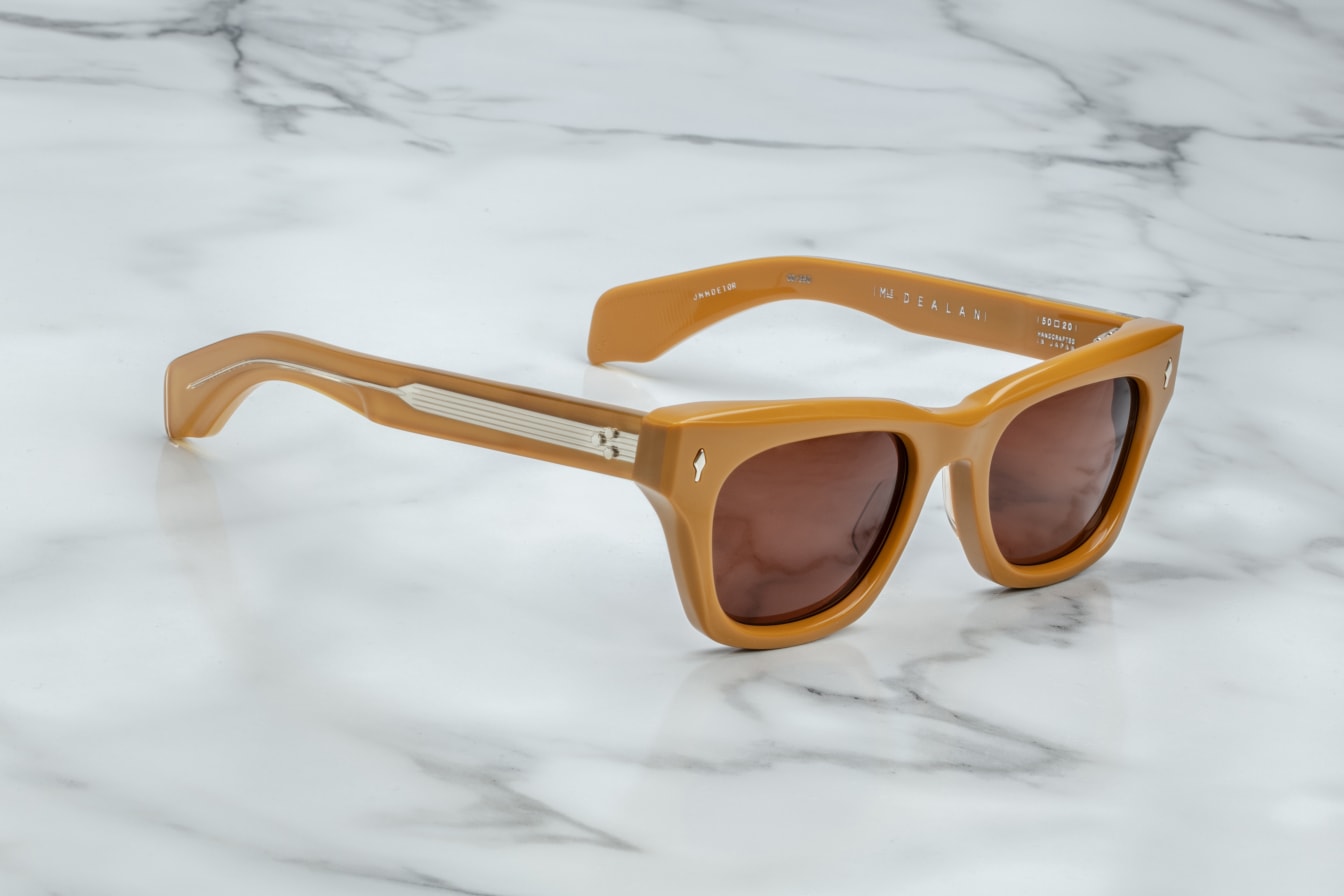 Jacques Marie Mage Dealan Sunglasses Suntan JMMDE-10R Profile